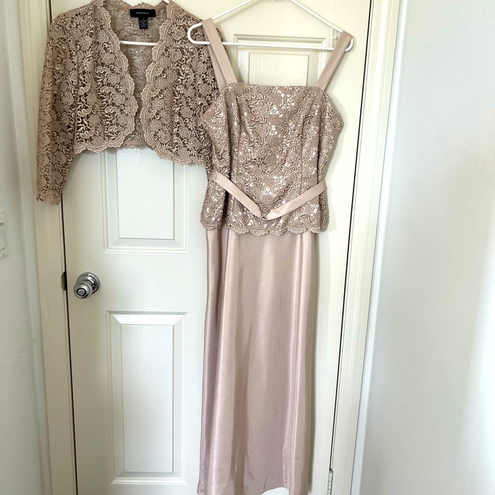 Mother Of The Bride 2pc Dress Size 8